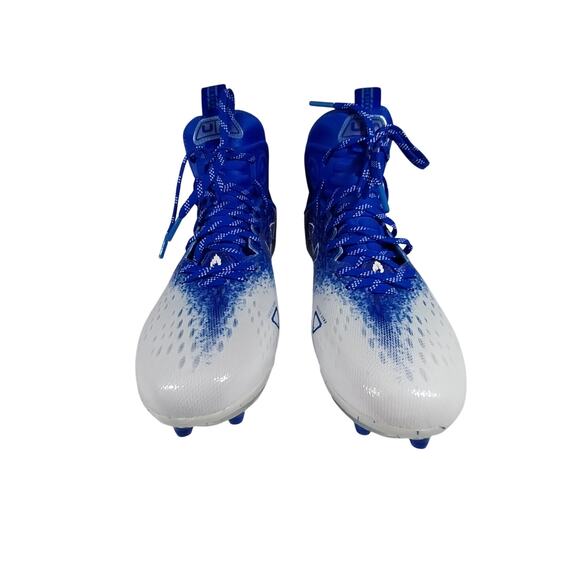 NWT@$130! UNDER ARMOUR SPOTLIGHT LUX MC 2.0! GRADIENT BLUE/WHITE, BOXED! SZ 11 - Picture 5 of 11